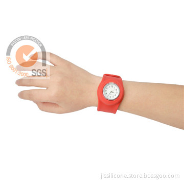 Promo Silicone Sport Watch In Bright Red 